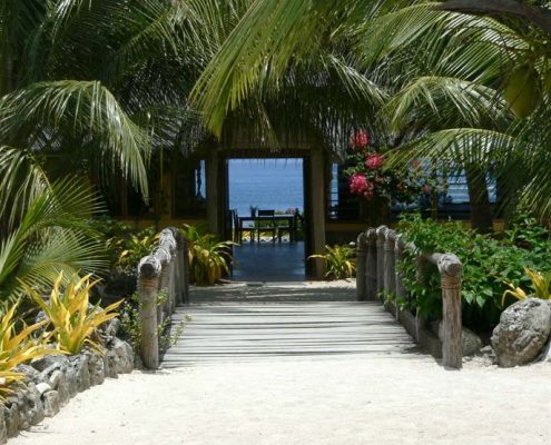 White Grass Ocean Resort Tanna, Vanuatu - Restaurant Exterior